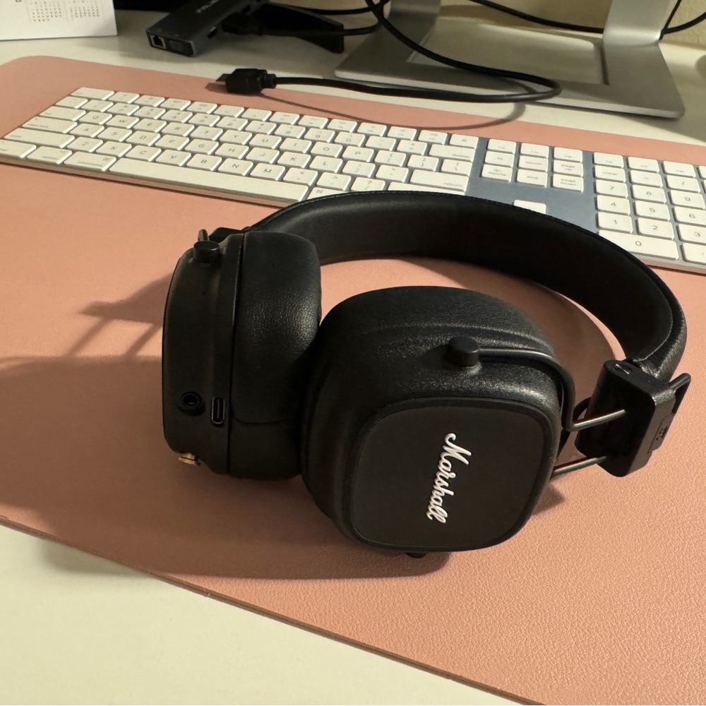 Marshall Major IV Bluetooth Headphone Black